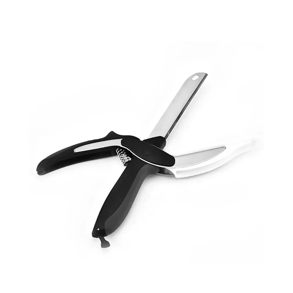 2 in 1 Stainless Steel Kitchen Shears & cutting board